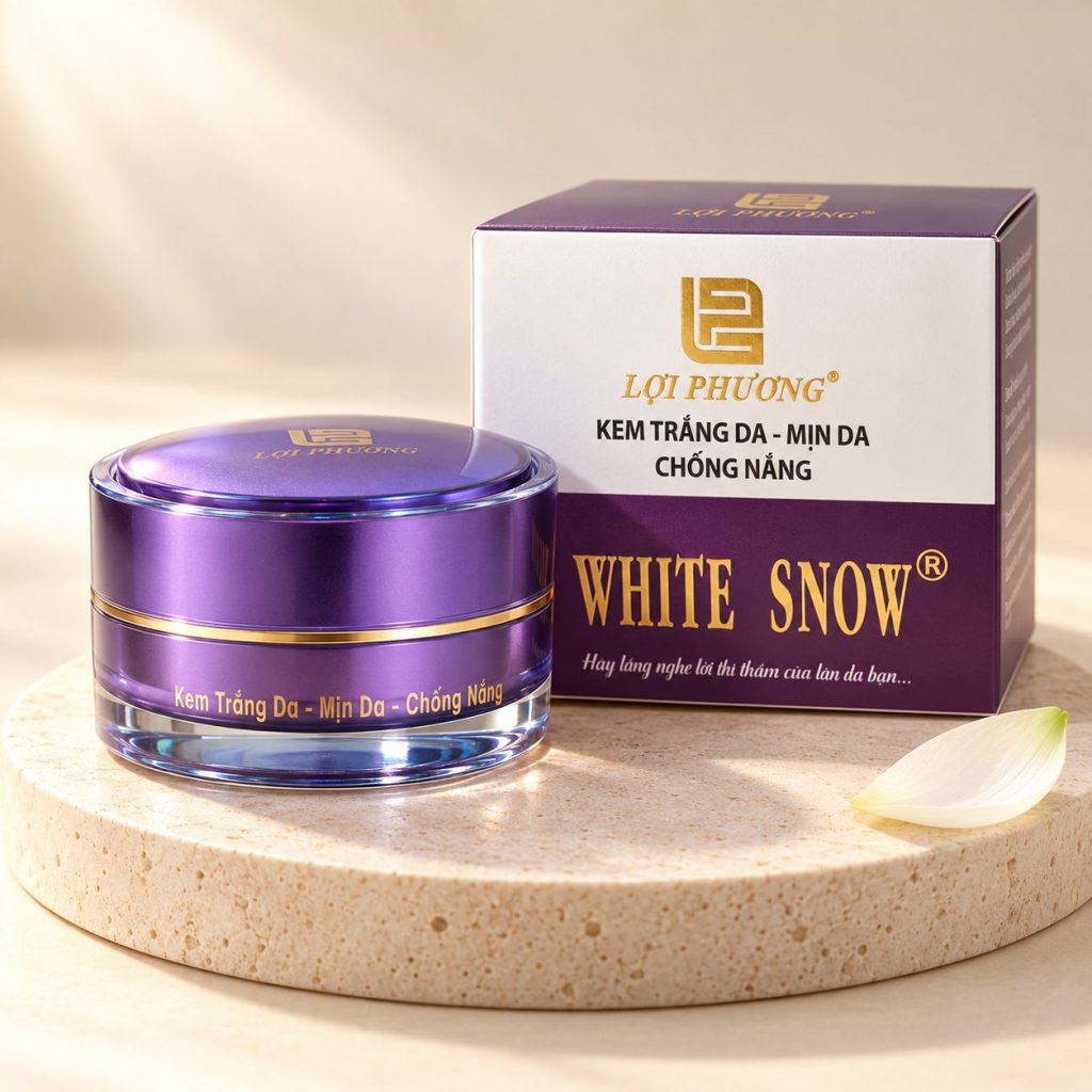 Kem trắng da – mịn da chống nắng White Snow