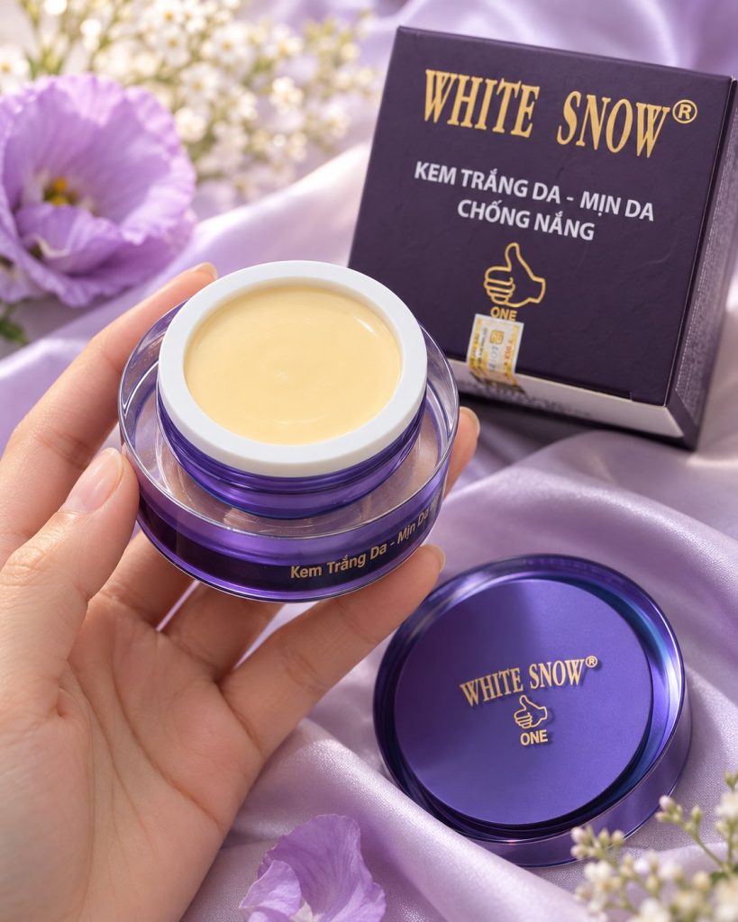 Kem trắng da – mịn da chống nắng White Snow — ảnh 4