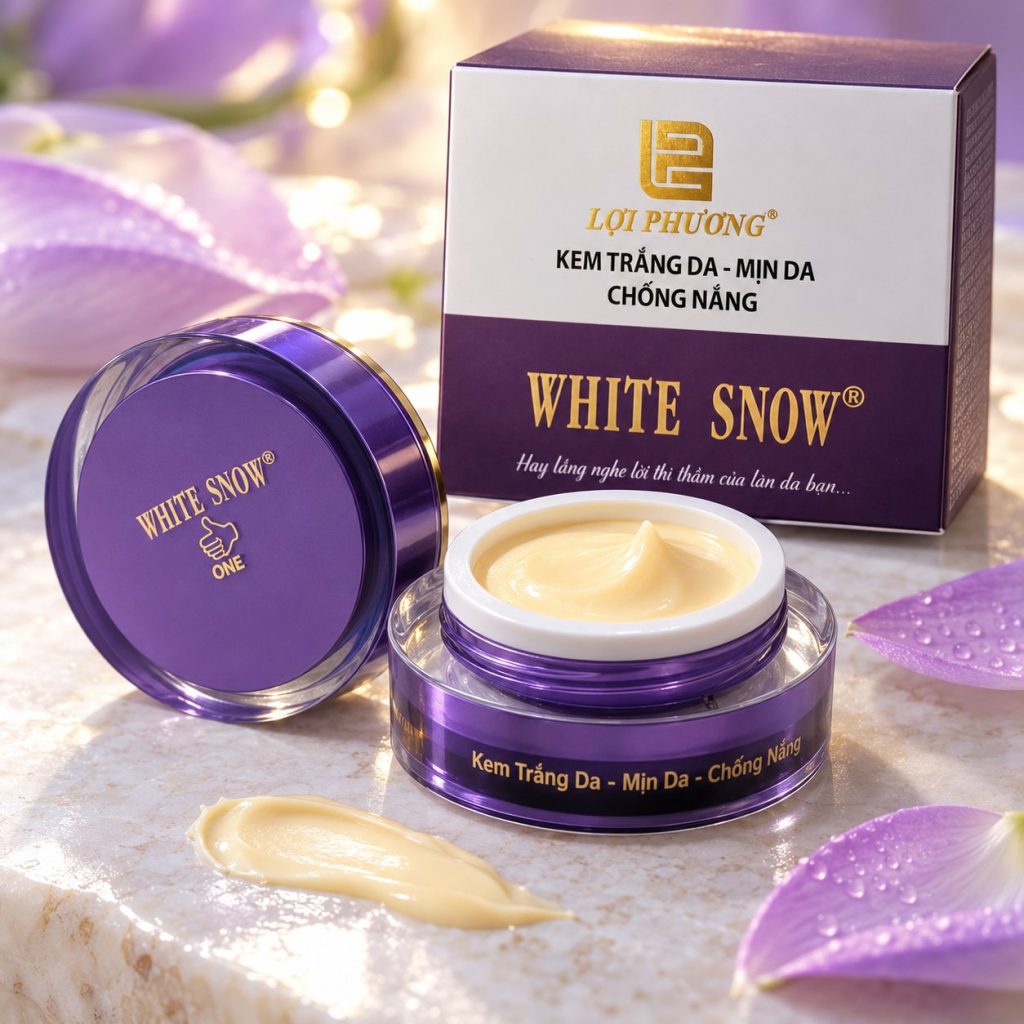 Kem trắng da – mịn da chống nắng White Snow — ảnh 3