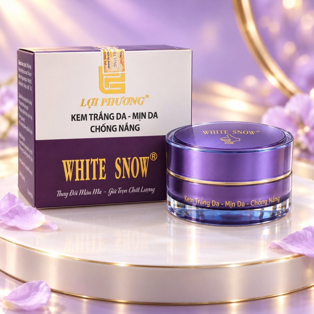 Kem trắng da – mịn da chống nắng White Snow — ảnh 2