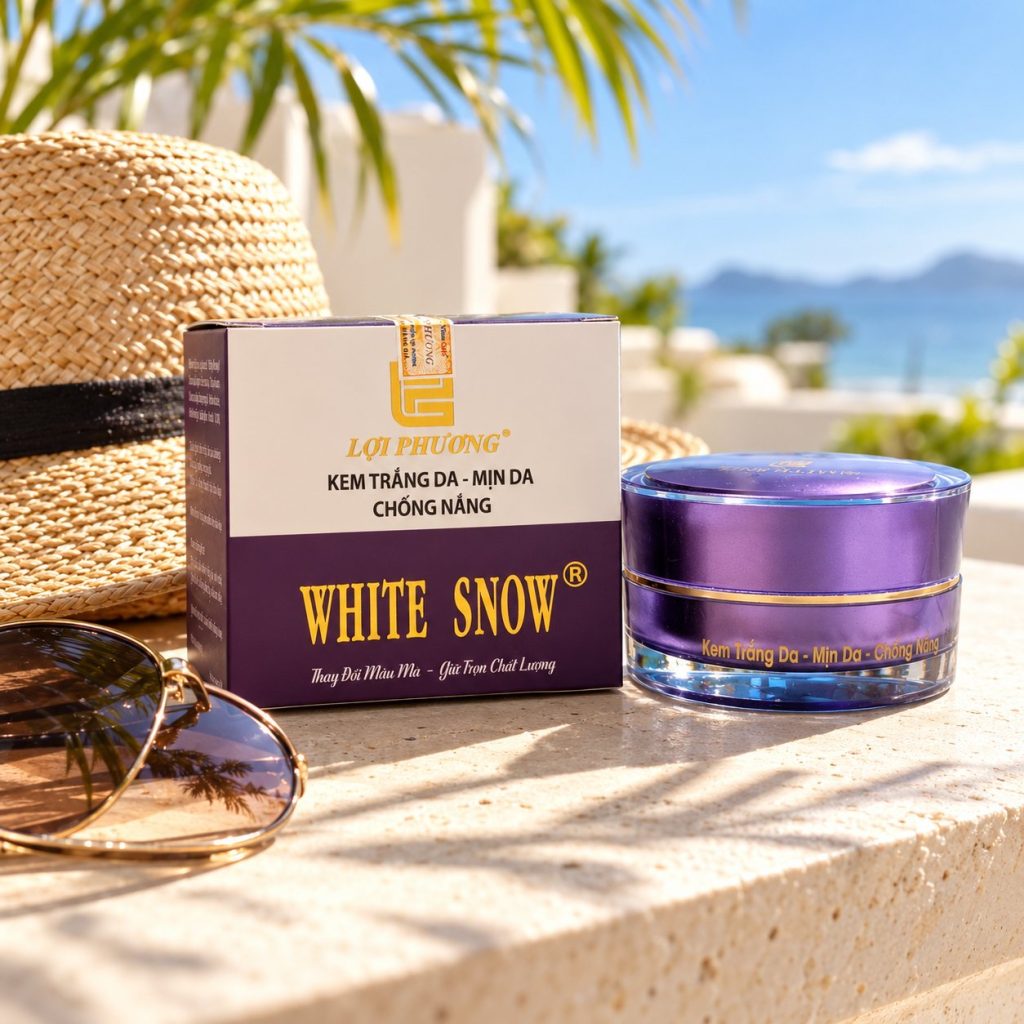 Kem trắng da – mịn da chống nắng White Snow — ảnh 5